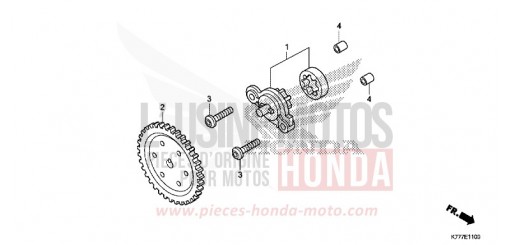 POMPE A HUILE SH125ADH de 2017